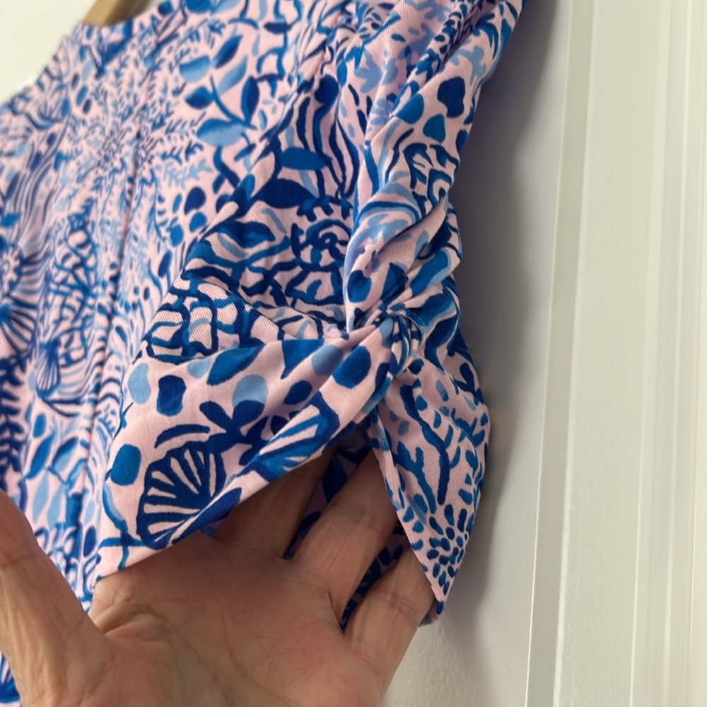 ⭐️NWT!⭐️Lilly Pulitzer Haydn Mini Dress Sz XS w MEASUREMENTS in Calla Lilly Pink - Picture 5 of 15